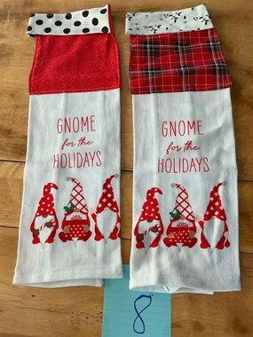 Handmade Christmas Hanging Kitchen Towel Set